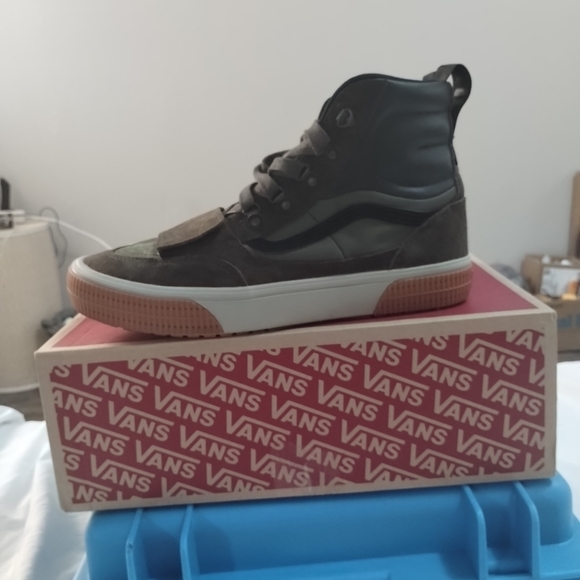 Vans Sk8-Hi Gore-tex, Brown/Green mens 10.5 , - Picture 11 of 13